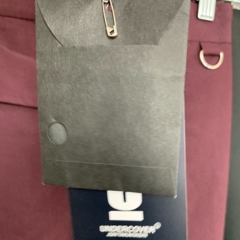 undercover jun takahashi chaos and balance maroon bondage zipper cargo pants uc - Picture 10 of 15